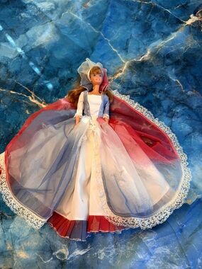 America ballgown Barbie